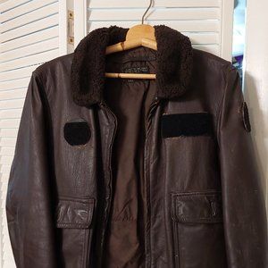 Vietnam Era Leather Flight Jacket